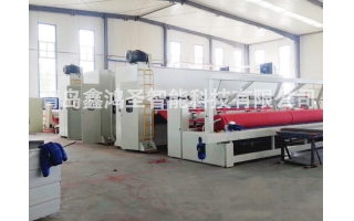 玻璃氈纖維生產線視頻